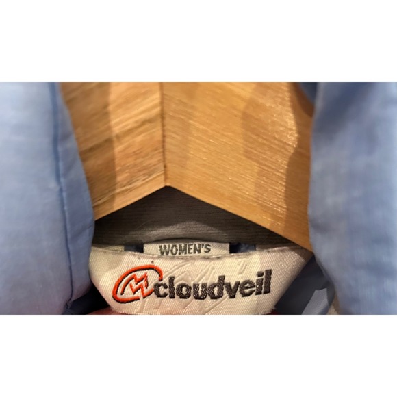 Cloudveil Womens Light Puffer Vest Full Zip Layering Outerwear XS gorpcore - Picture 2 of 10